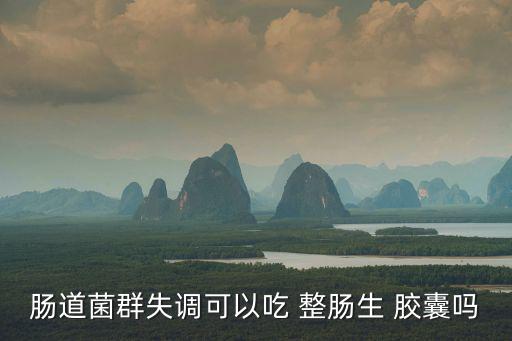 整腸生膠囊,什么時(shí)候吃整腸生?