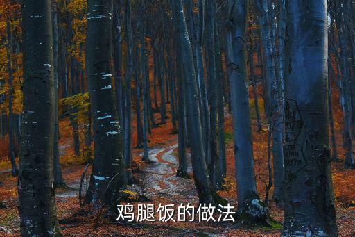 雞腿飯的做法