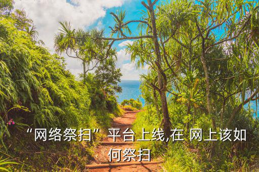 “網絡祭掃”平臺上線,在 網上該如何祭掃