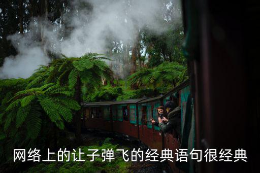 網絡上的讓子彈飛的經典語句很經典