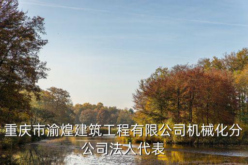 重慶市渝煌建筑工程有限公司機(jī)械化分公司法人代表