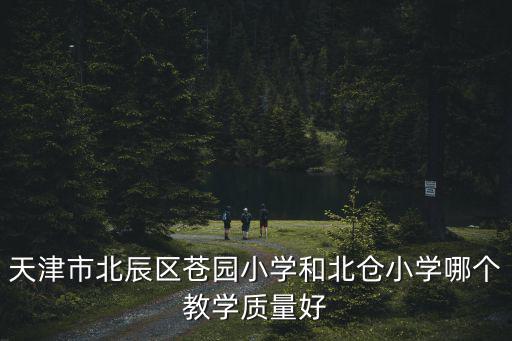天津市北辰區蒼園小學和北倉小學哪個教學質量好