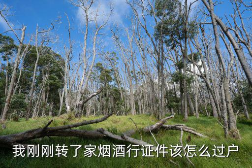 我剛剛轉(zhuǎn)了家煙酒行證件該怎么過(guò)戶