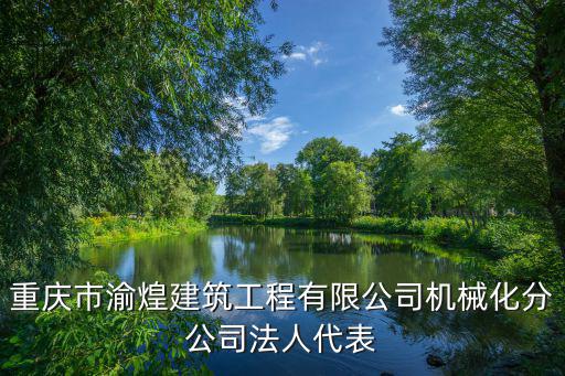 重慶市渝煌建筑工程有限公司機(jī)械化分公司法人代表
