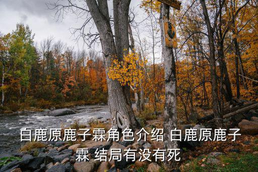 白鹿原人物結(jié)局,白鹿原最后一章:一路向西一路追到新疆