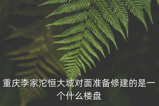 重慶市李家沱棚戶區(qū)改造計(jì)劃，重慶李家沱拆遷戶