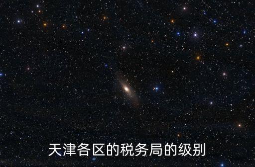 天津各區(qū)的稅務(wù)局的級別