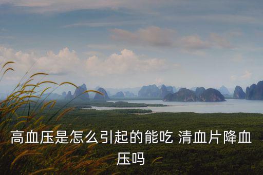 高血壓是怎么引起的能吃 清血片降血壓嗎