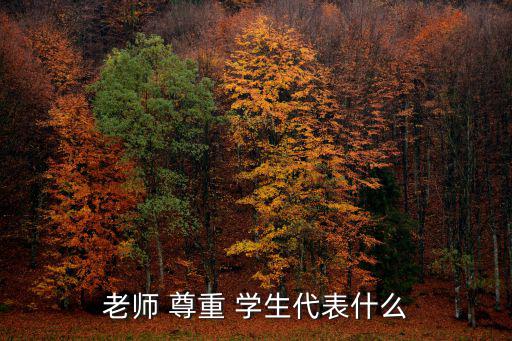 尊重學生,老師要尊重學生首先要善待學生