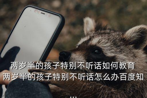  兩歲半的孩子特別不聽話如何教育 兩歲半的孩子特別不聽話怎么辦百度知...