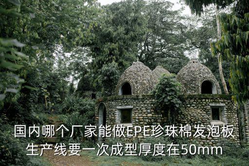國(guó)內(nèi)哪個(gè)廠家能做EPE珍珠棉發(fā)泡板生產(chǎn)線要一次成型厚度在50mm