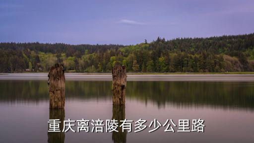 重慶離涪陵有多少公里路