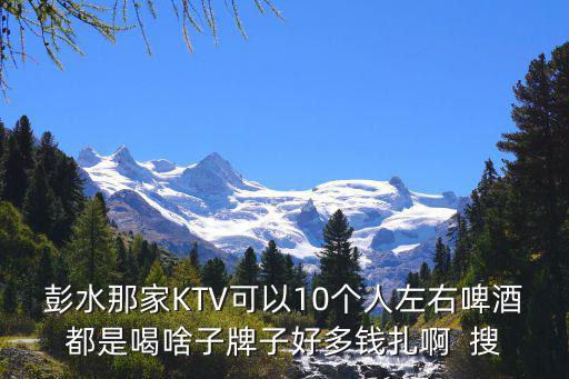 彭水那家KTV可以10個(gè)人左右啤酒都是喝啥子牌子好多錢(qián)扎啊  搜