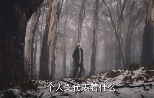 一個(gè)人哭代表著什么