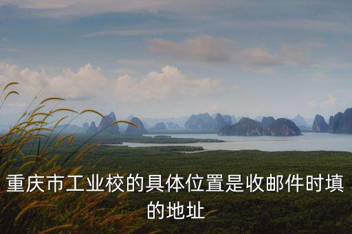 重慶市工業校的具體位置是收郵件時填的地址