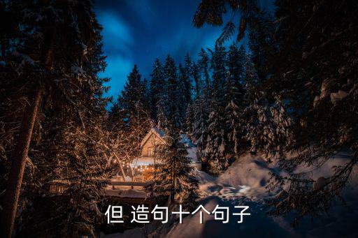 但 造句十個句子