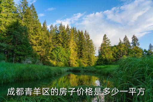 成都青羊區(qū)的房子價(jià)格是多少一平方