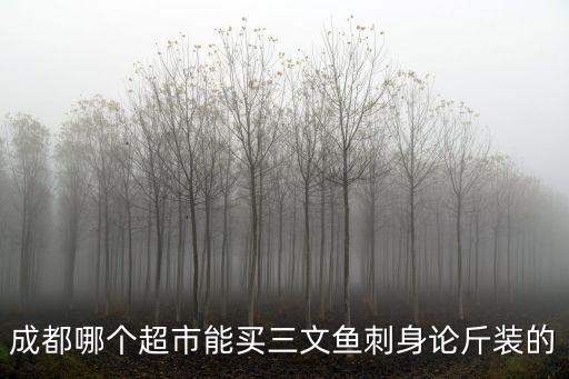 成都哪個超市能買三文魚刺身論斤裝的