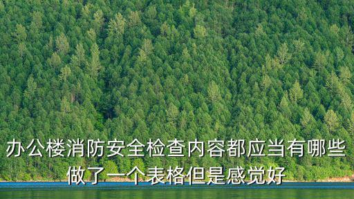 消防安全大檢查，建筑消防施工現場安全檢查內容有哪些