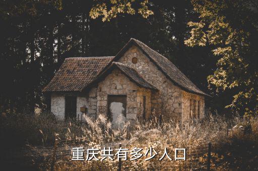 重慶市現人口總數已超過多少，重慶共有多少人口