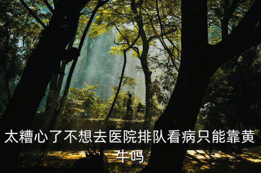 成都市第三人民醫(yī)院黃牛，太糟心了不想去醫(yī)院排隊(duì)看病只能靠黃牛嗎