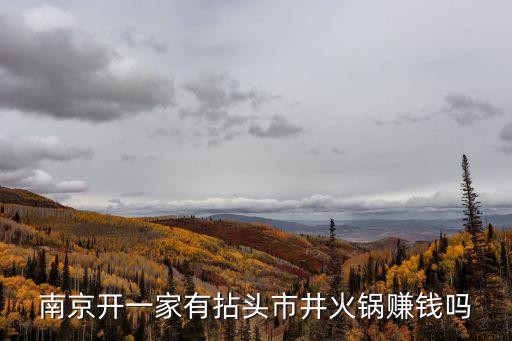 南京開一家有拈頭市井火鍋賺錢嗎