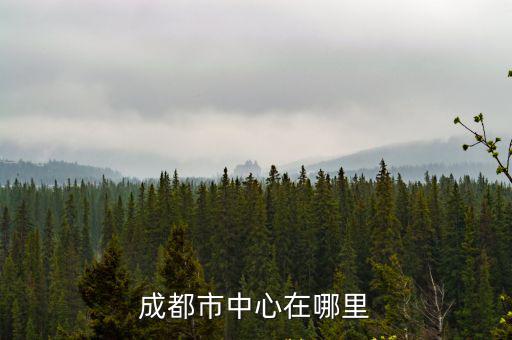 成都市中心在哪里
