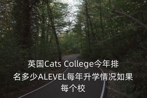 英國Cats College今年排名多少ALEVEL每年升學(xué)情況如果每個校