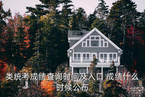 類統(tǒng)考成績查詢時(shí)間及入口 成績什么時(shí)候公布
