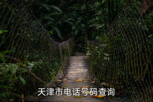 天津市電話號碼查詢