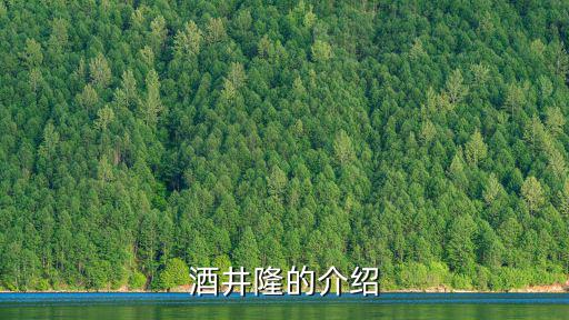 酒井隆的介紹