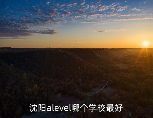 沈陽(yáng)alevel哪個(gè)學(xué)校最好