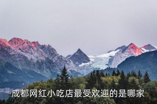 成都網(wǎng)紅小吃店最受歡迎的是哪家