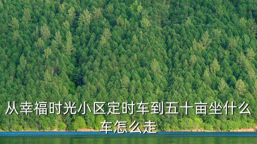 從幸福時(shí)光小區(qū)定時(shí)車到五十畝坐什么車怎么走