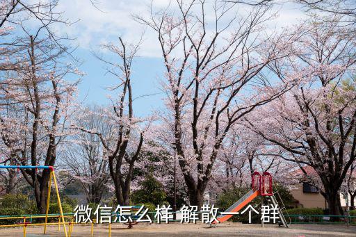 微信怎么樣 解散一個群