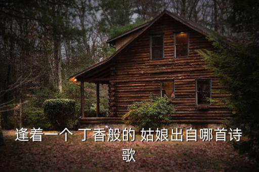 逢著一個 丁香般的 姑娘出自哪首詩歌