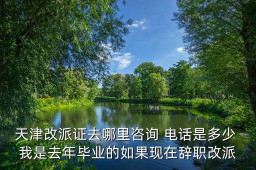 天津改派證去哪里咨詢 電話是多少 我是去年畢業的如果現在辭職改派