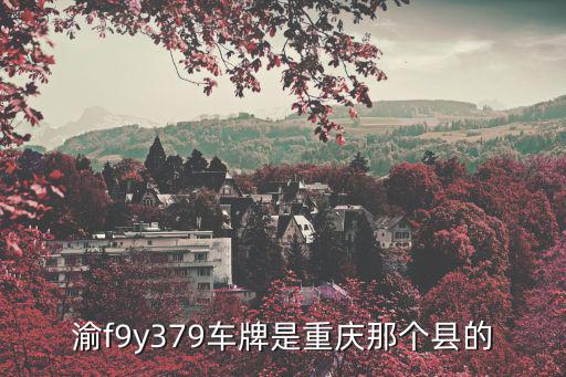 渝f9y379車牌是重慶那個(gè)縣的