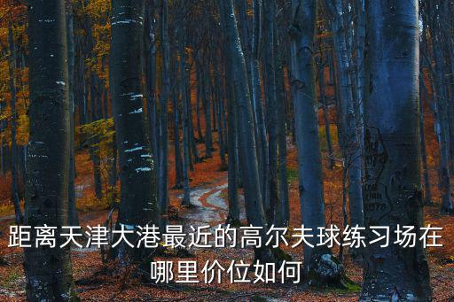 距離天津大港最近的高爾夫球練習(xí)場在哪里價位如何