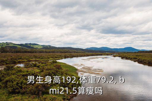 男性bmi,男性身高192厘米標準體重78.4kg