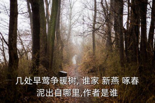 誰家新燕啄春泥的上一句,第二集:春天來了燕子忙筑巢、運(yùn)泥