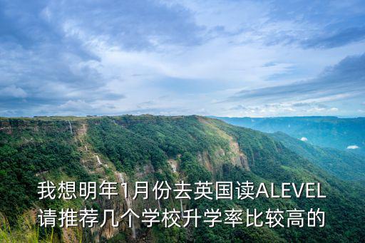 alevel國際學校排行，我想明年1月份去英國讀ALEVEL請推薦幾個學校升學率比較高的