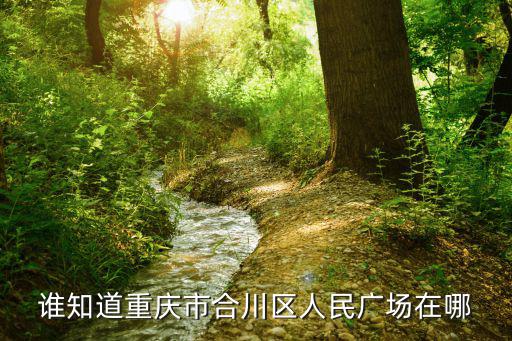重慶市合川人民廣場(chǎng)，誰(shuí)知道重慶市合川區(qū)人民廣場(chǎng)在哪