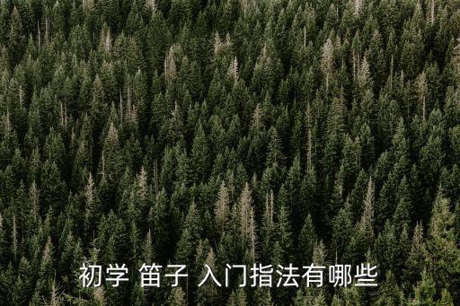 笛子入門,樂器介紹!橫笛豎笛演奏方式