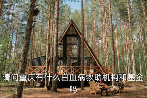 請問重慶有什么白血病救助機構和基金嗎
