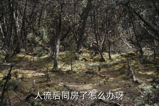 人流后同房了怎么辦呀