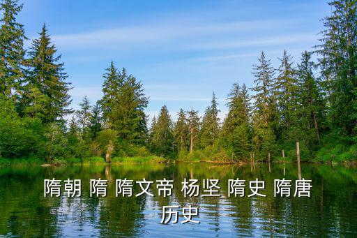 隋文帝楊堅，隋唐中楊堅是誰