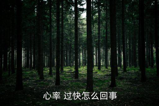 心率 過(guò)快怎么回事