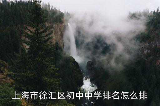 上海徐匯中學排名，上海市徐匯區初中中學排名怎么排