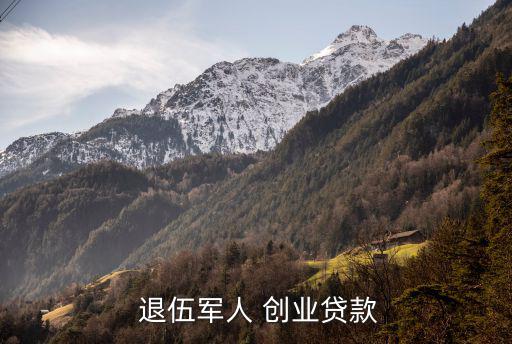 退伍軍人創業,退役士兵返鄉創業貸款申請程序:1